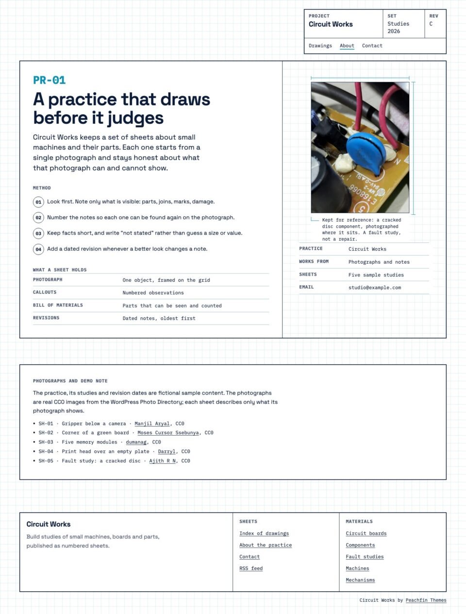 Circuit Works, About page